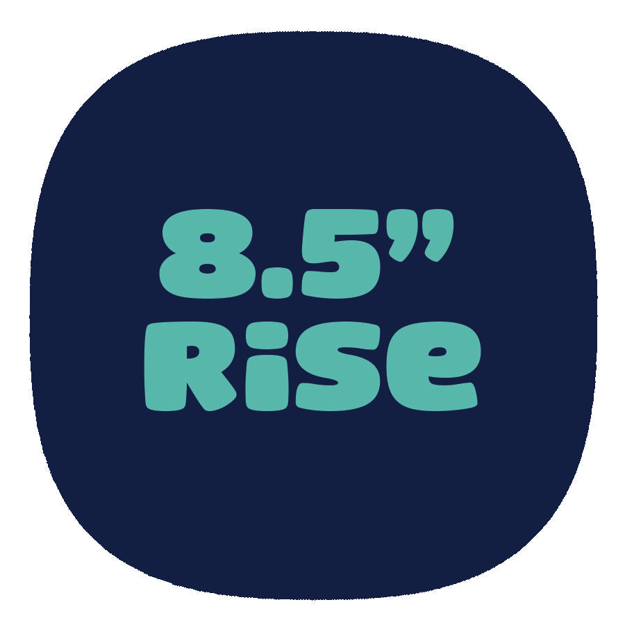 8.5" Rise
