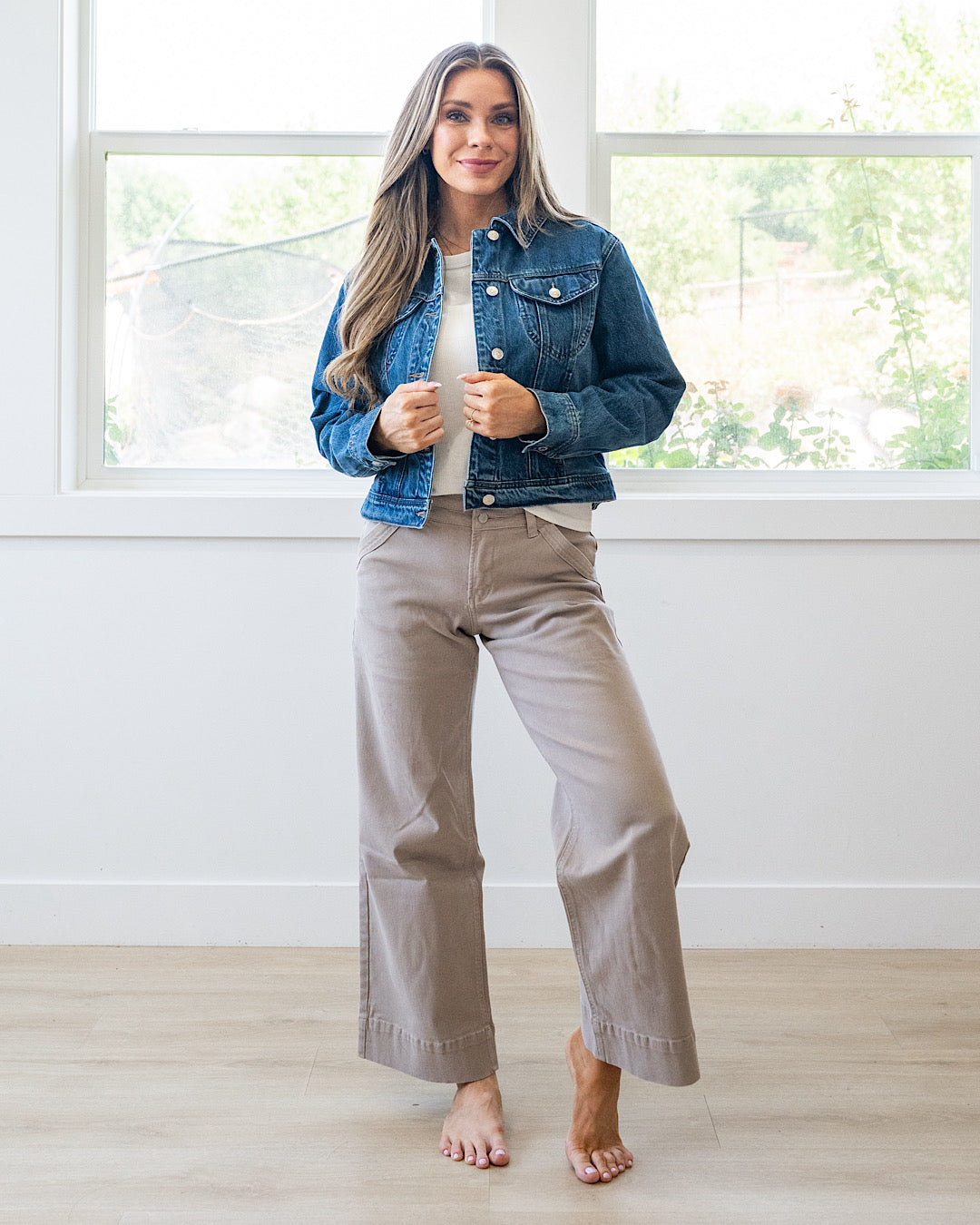 NEW! Judy Blue Trucker Denim Jacket