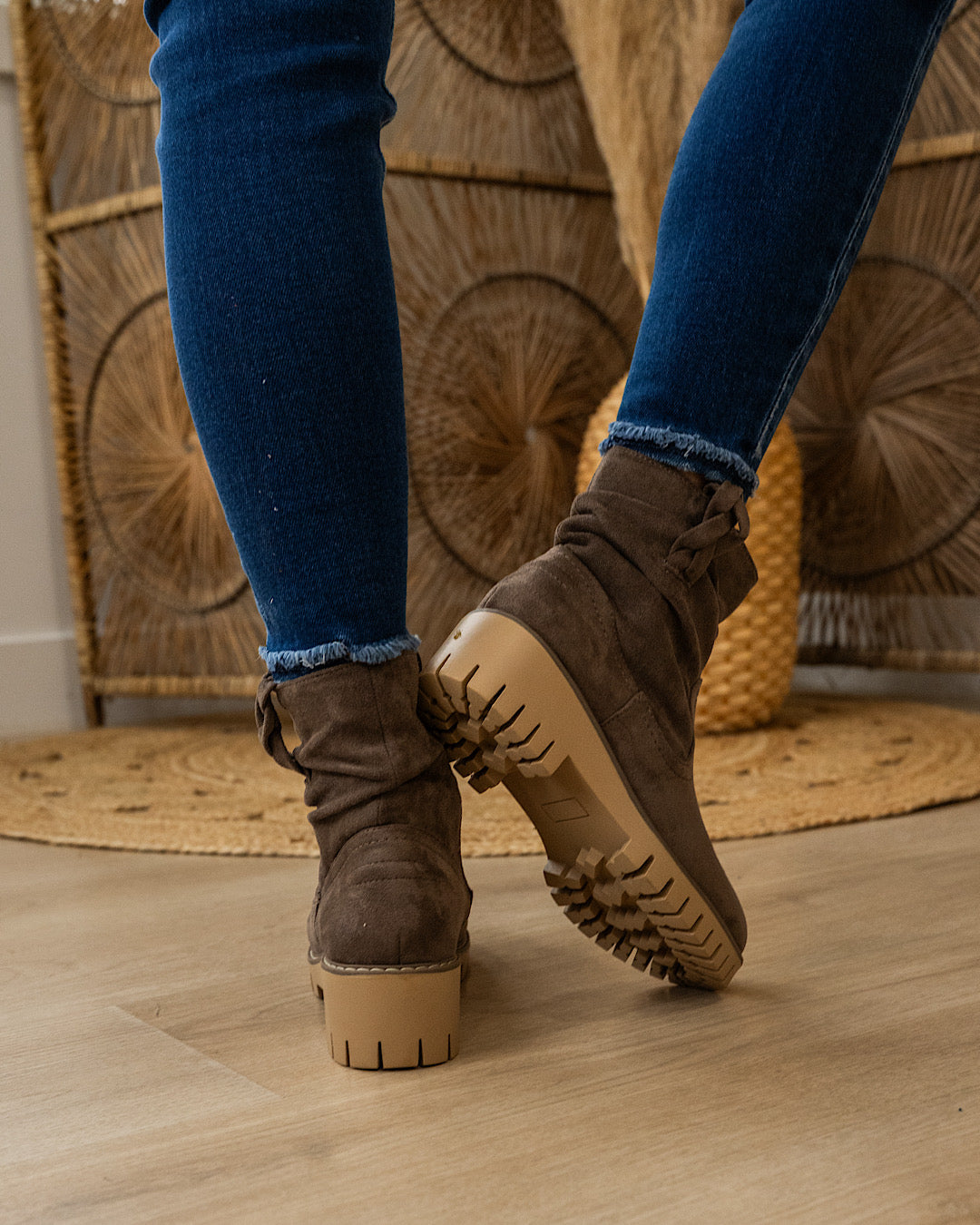 NEW! Very G Demi Slouch Boots - Taupe Very G