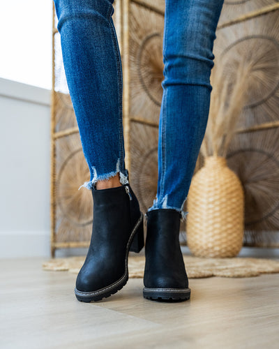 Corkys Bite Me Boots - Black Oil  Corkys Footwear   