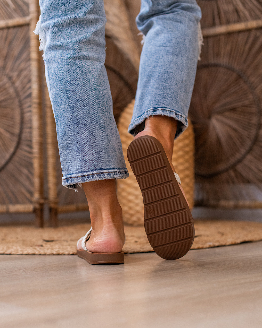 Corkys All Tangled Up Sandals - Ivory Corkys Footwear