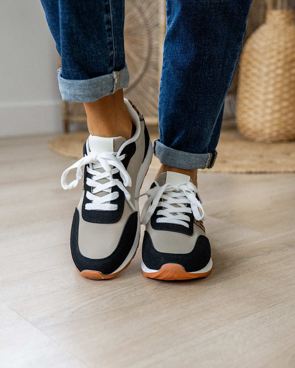 Very G Joel Sneakers - Black Leopard Very G