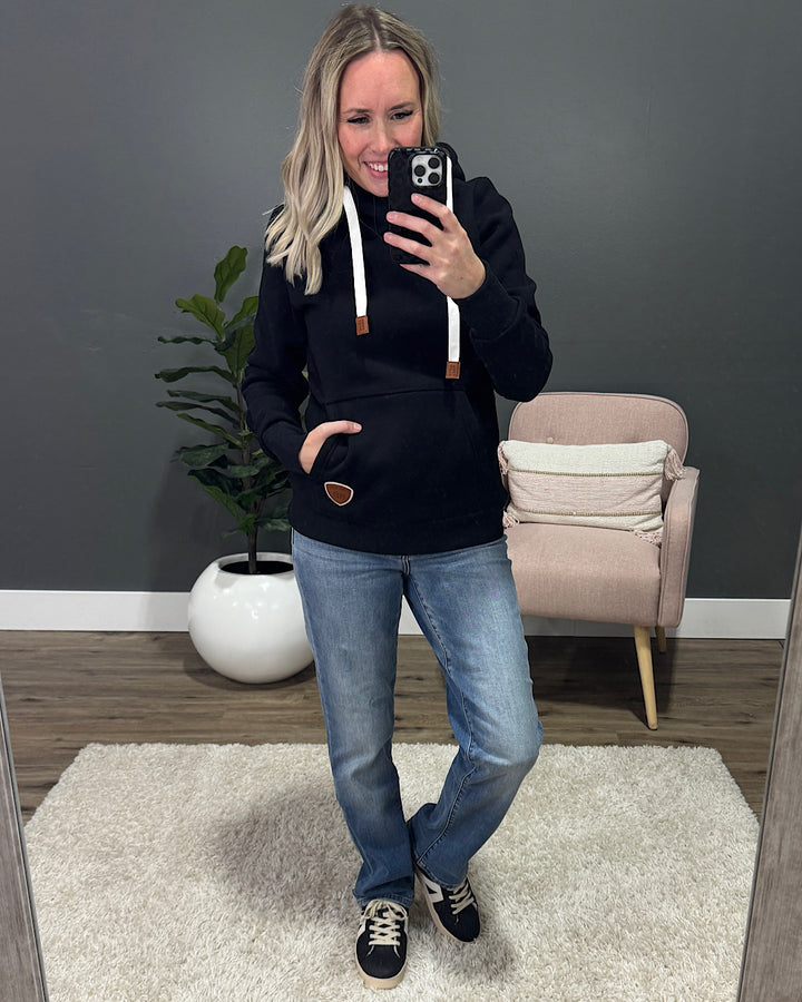 Cinq Bleu Megeve Hoodie - Blackstone Wanakome