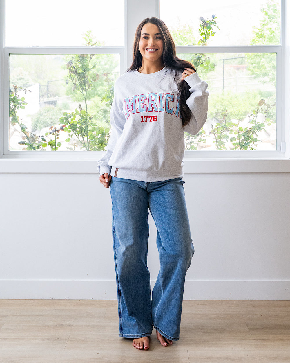 NEW! Ampersand Ave University Pullover - Cue the Sparklers Ampersand Ave
