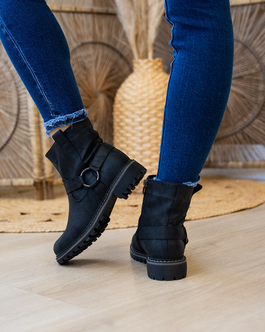 Corkys Fall In Love Boots - Black Oil Corkys Footwear