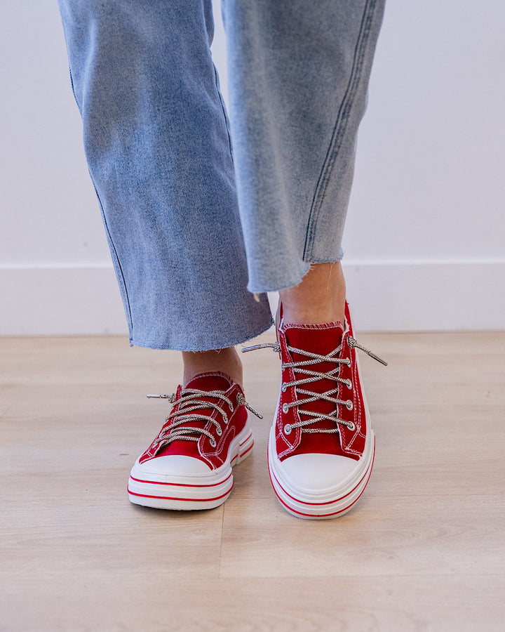 NEW! Very G Aman Sneakers - Red Very G