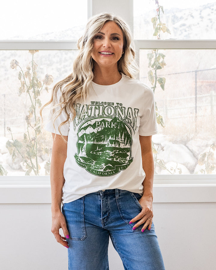 NEW! National Park Ivory Tee