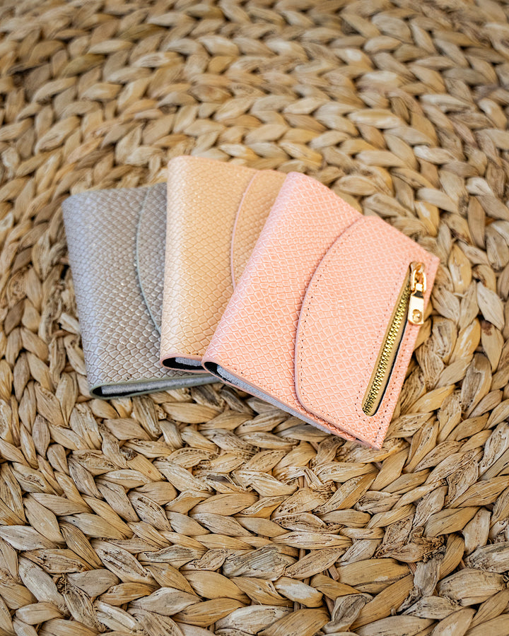 DOORBUSTER! Vegan Leather Trifold Wallet - 3 Colors Zenana