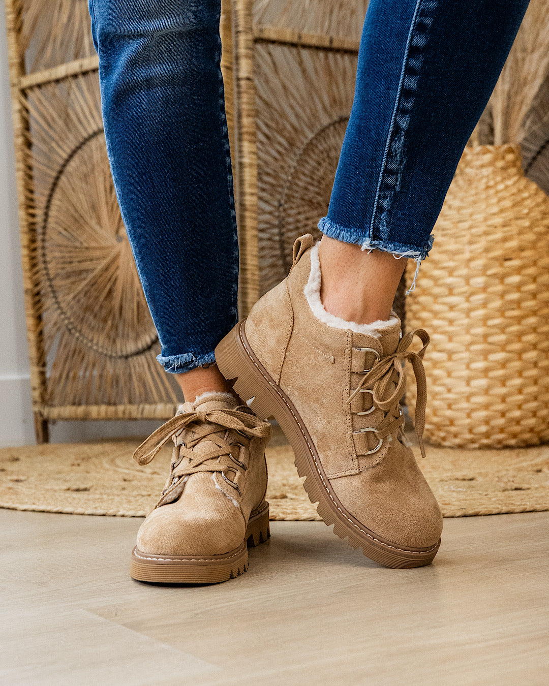 Corkys Campfire High Booties - Sand Corkys Footwear