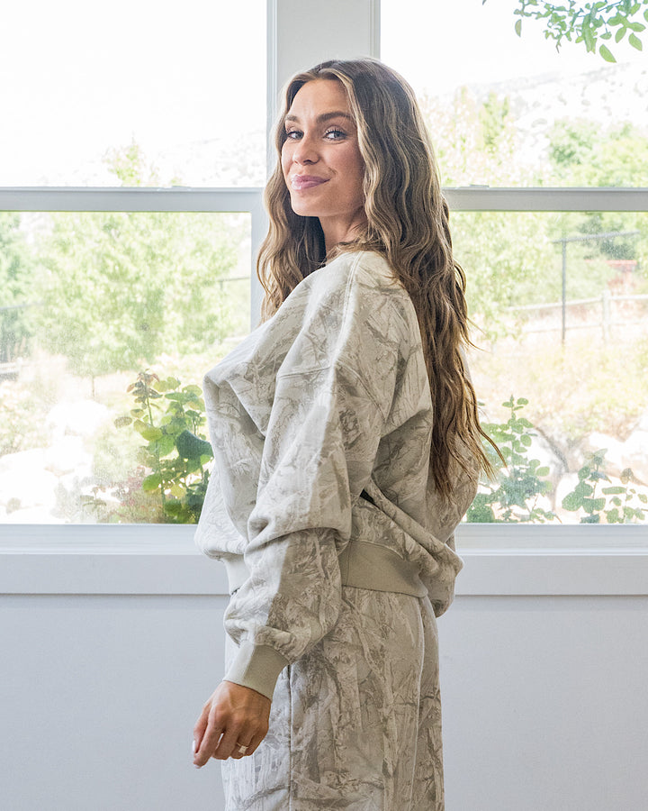 NEW! Gray Camo Sweatshirt
