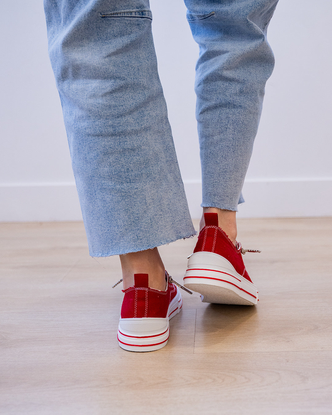 NEW! Very G Aman Sneakers - Red Very G