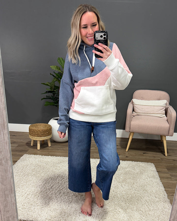 NEW! Wanakome Ariel Hoodie - Heather Pink Mix