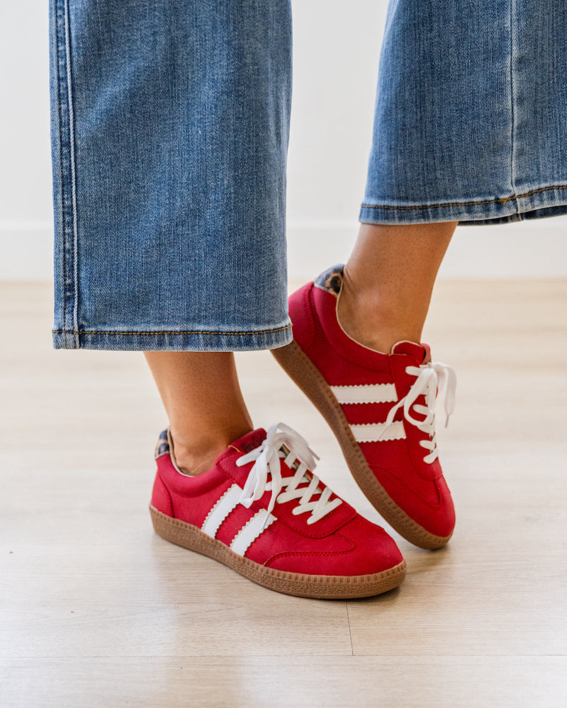 NEW! Corkys Heads Up Sneakers - Red Corkys Footwear
