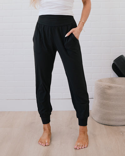 Yoga Joggers - Black  Rae Mode   