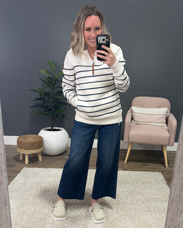 Wanakome Caro High Neck Sweatshirt - Ivory Wanakome