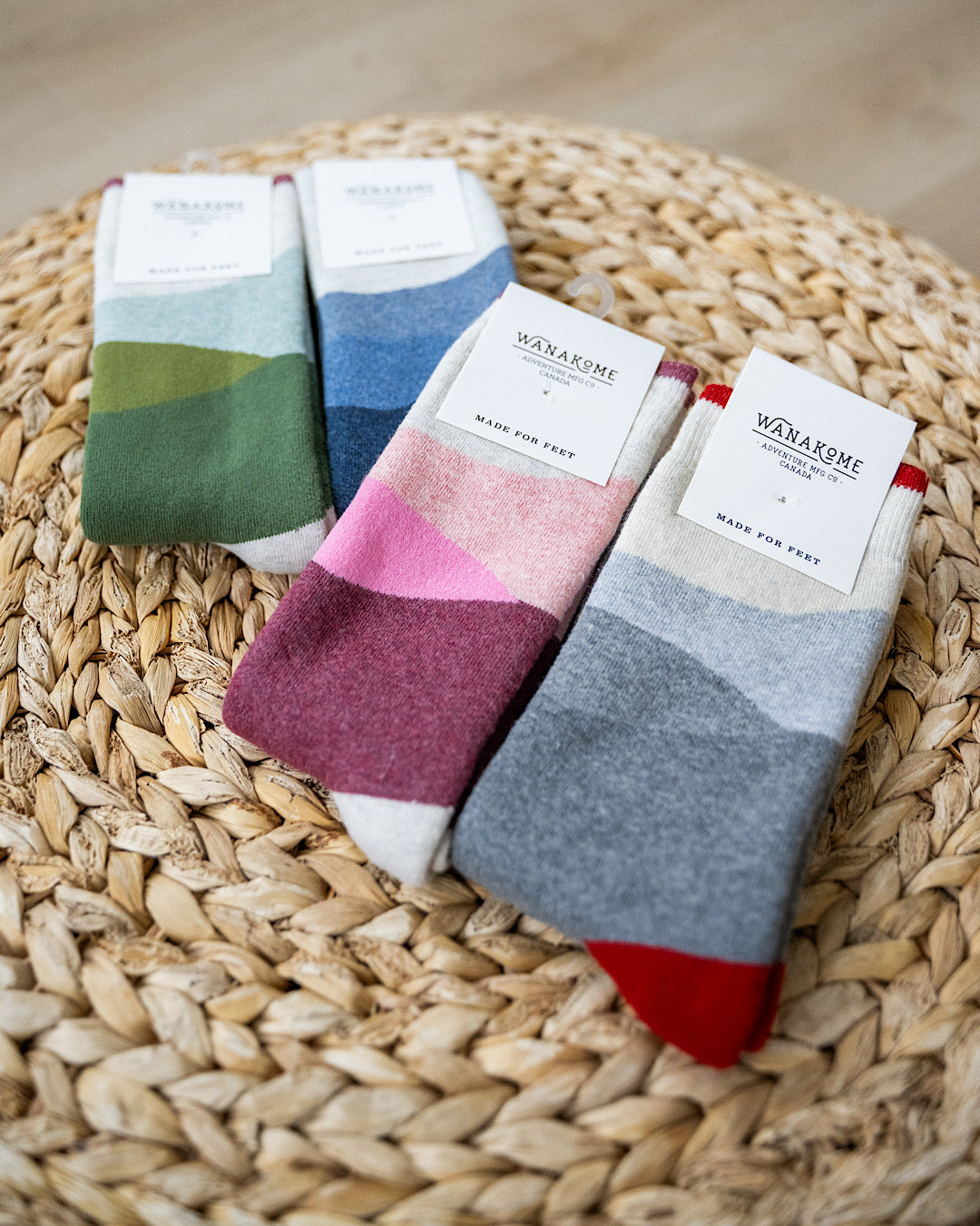 Wanakome Far Horizons Socks - 4 Options Wanakome