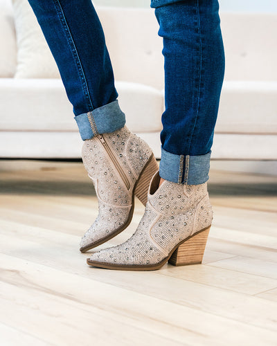 Very G Austin Booties - Taupe FINAL SALE  Very G   