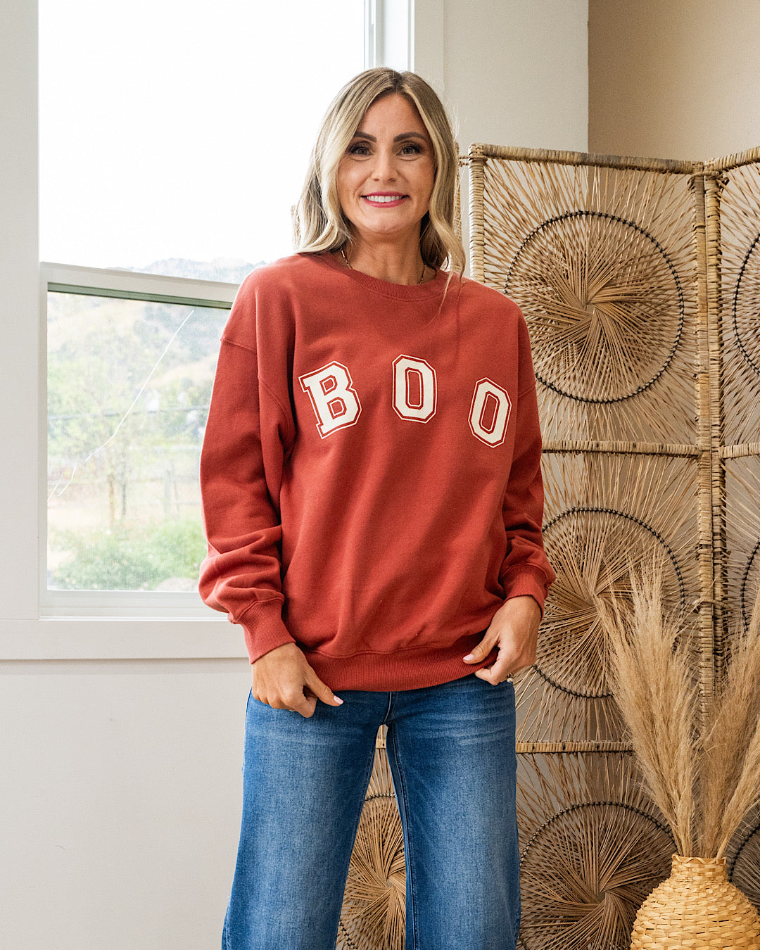 NEW! Boo Brick Sweatshirt  Tres Bien   