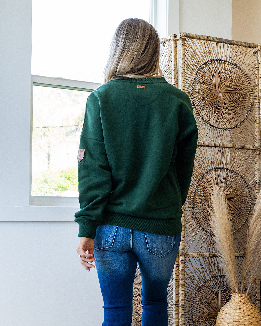 NEW! Wanakome Lone Pines Sweatshirt - Deep Forest  Wanakome   