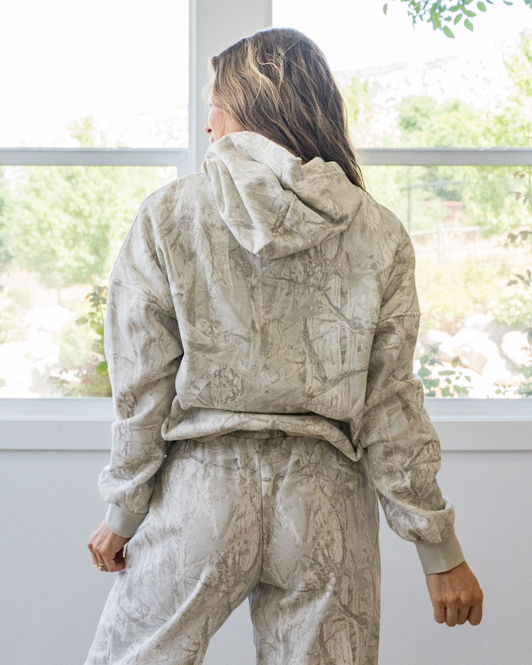 NEW! Gray Camo Hoodie