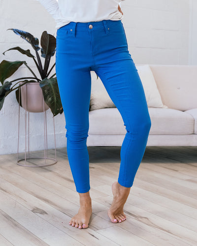 Hyperstretch Skinny Jeans - Blue Bay  YMI   