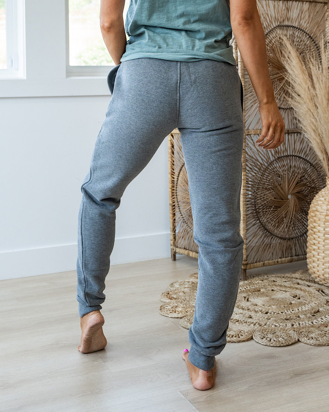 NEW! Wanakome Adley Joggers - Dark Heather Gray  Wanakome   