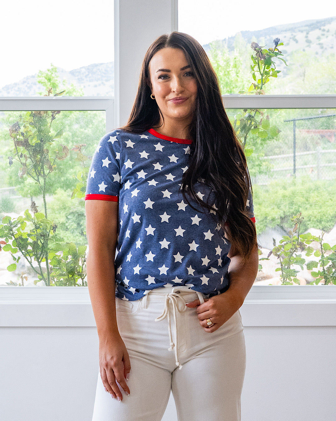 NEW! Ampersand Ave Lady Liber Tee Ampersand Ave