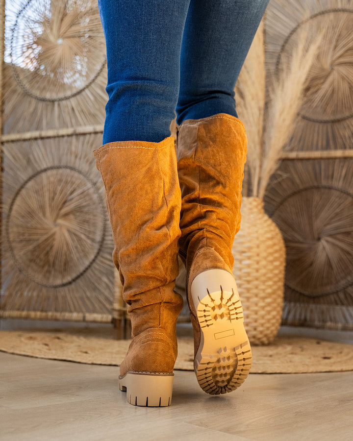 NEW! Very G Dashing Tall Boots - Tan