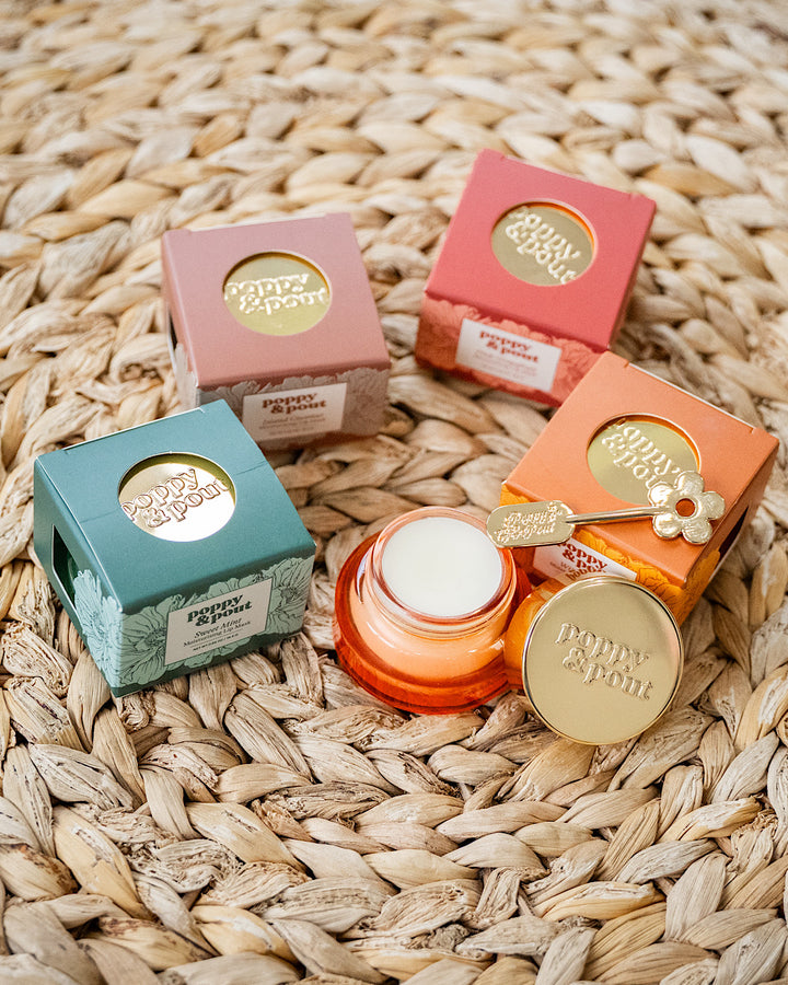 Poppy & Pout Moisturizing Lip Mask - 5 Flavors Poppy & Pout