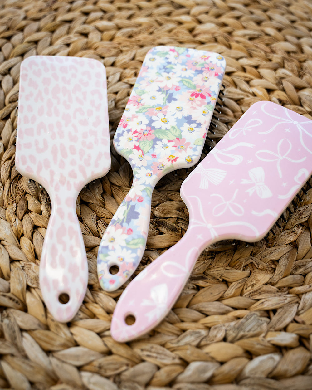 DOORBUSTER! Patterned Paddle Brush - 3 Options Zenana