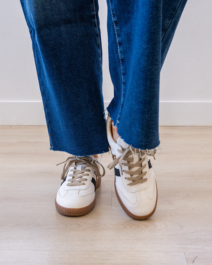 NEW! Corkys Heads Up Sneakers - White Leopard Corkys Footwear