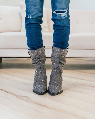 Very G Kady Slouch Boots - Gray FINAL SALE  Very G   