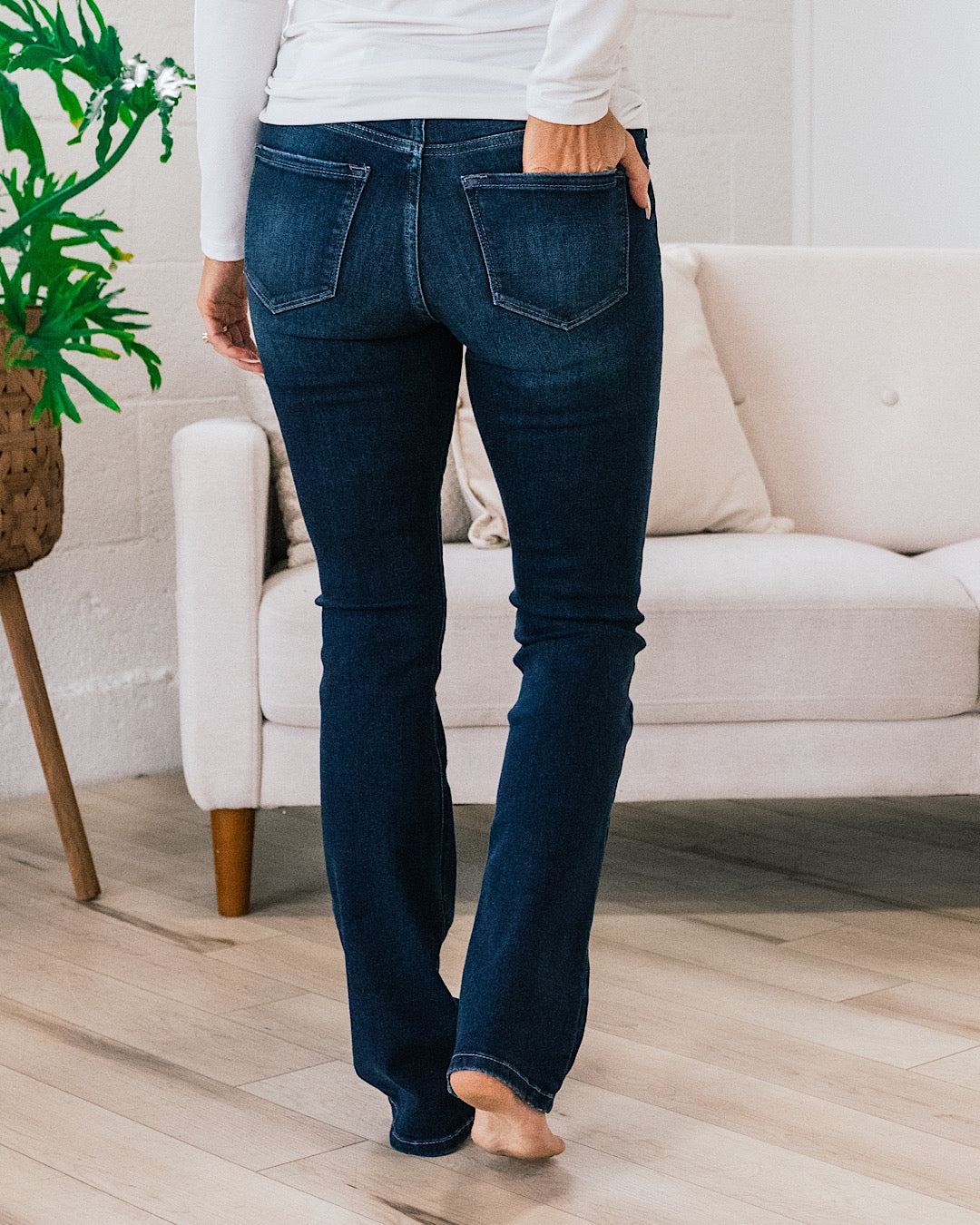 KanCan Jene Non Distressed Skinny Bootcut Jeans FINAL SALE  KanCan   