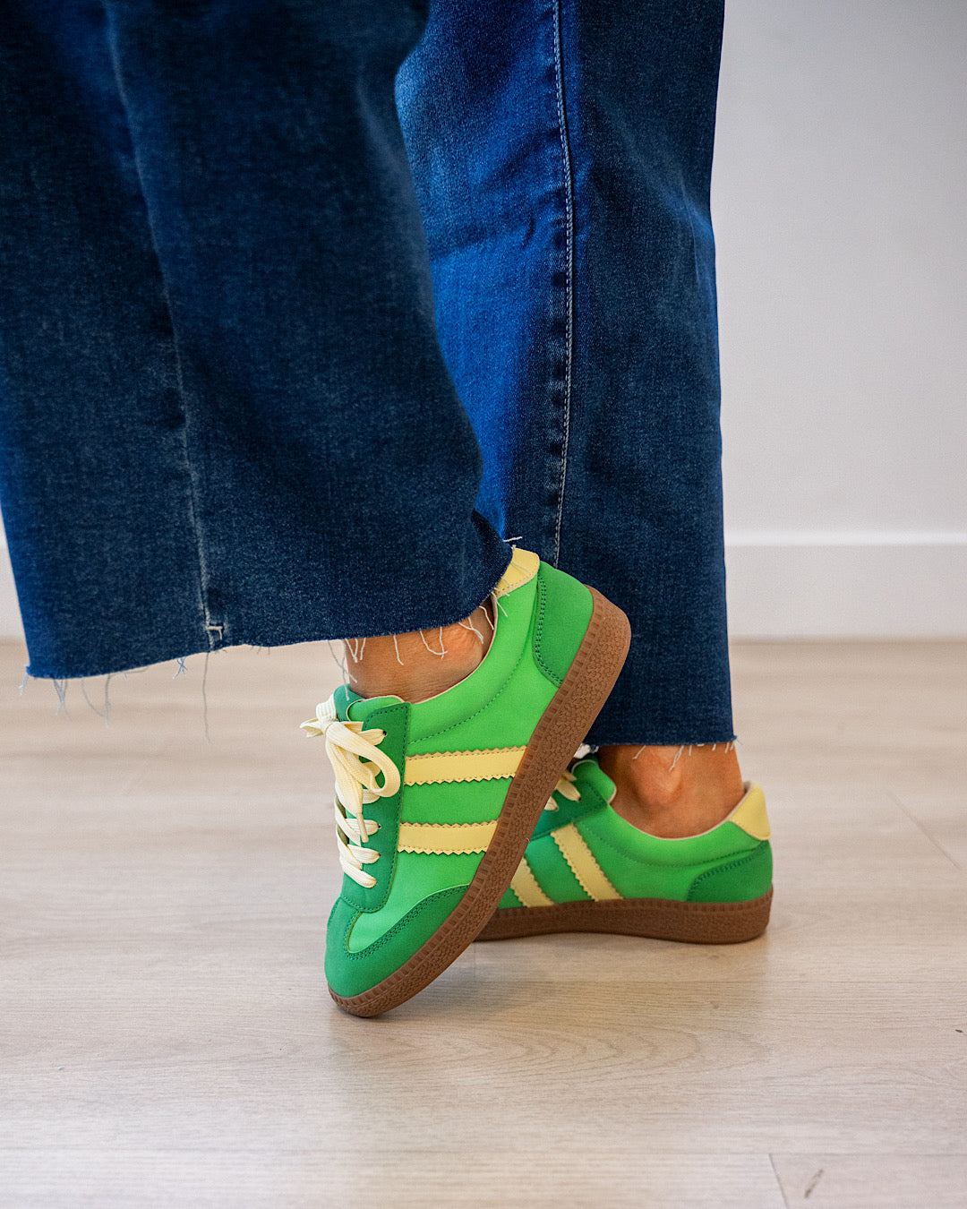 NEW! Corkys Heads Up Sneakers - Green Corkys Footwear