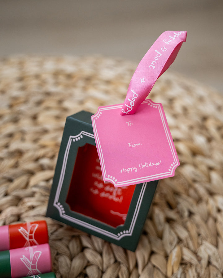 Poppy & Pout Holiday Lip Balm Trio Gift Set Poppy & Pout