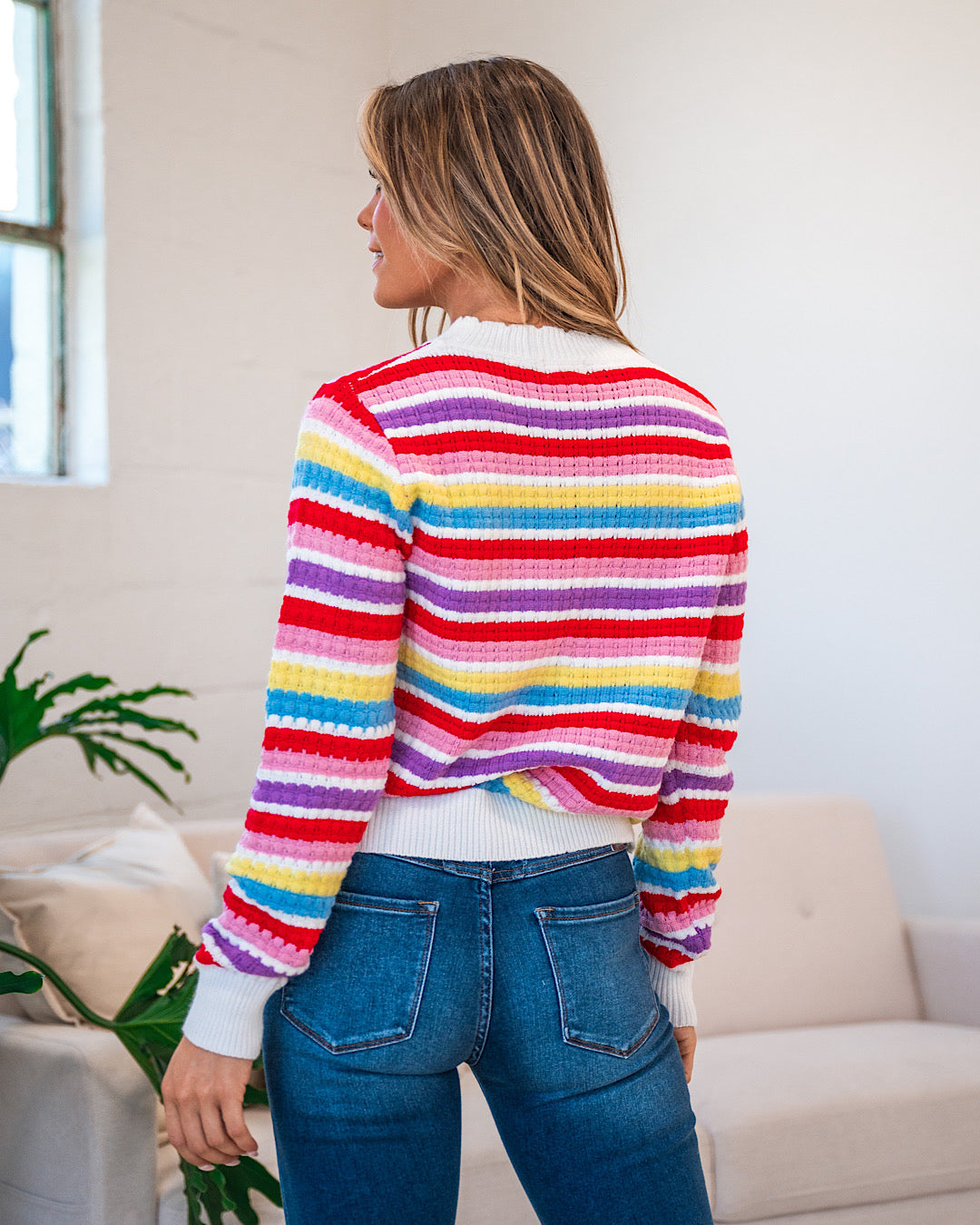 True Love Rainbow Sweater FINAL SALE  Bibi   