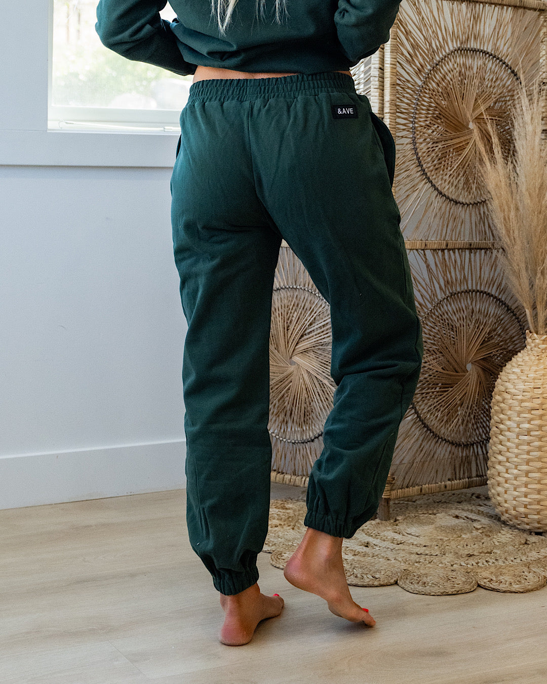 NEW! Ampersand Ave Never Better Joggers - Forest Green  Ampersand Ave   