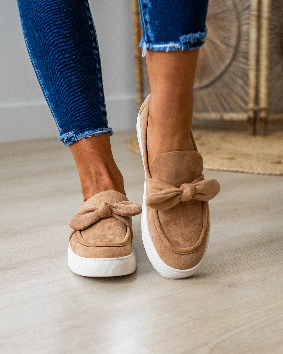 Corkys Why Knot Slip On Sneakers - Color Options Available! Corkys Footwear Camel