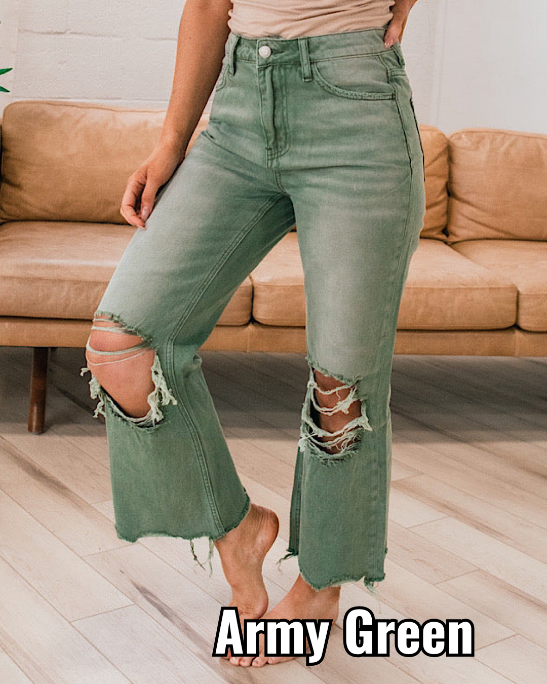 Vervet 90's Crop Flare Jeans - Color Options Available! Vervet