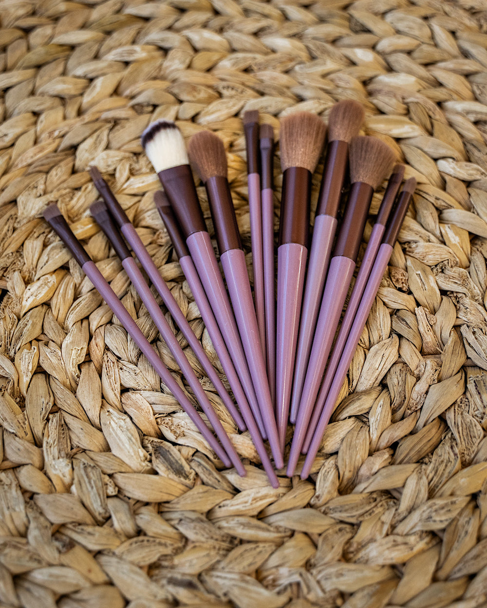 DOORBUSTER! Makeup Brush Set With Storage Bag - 13 Pieces Zenana