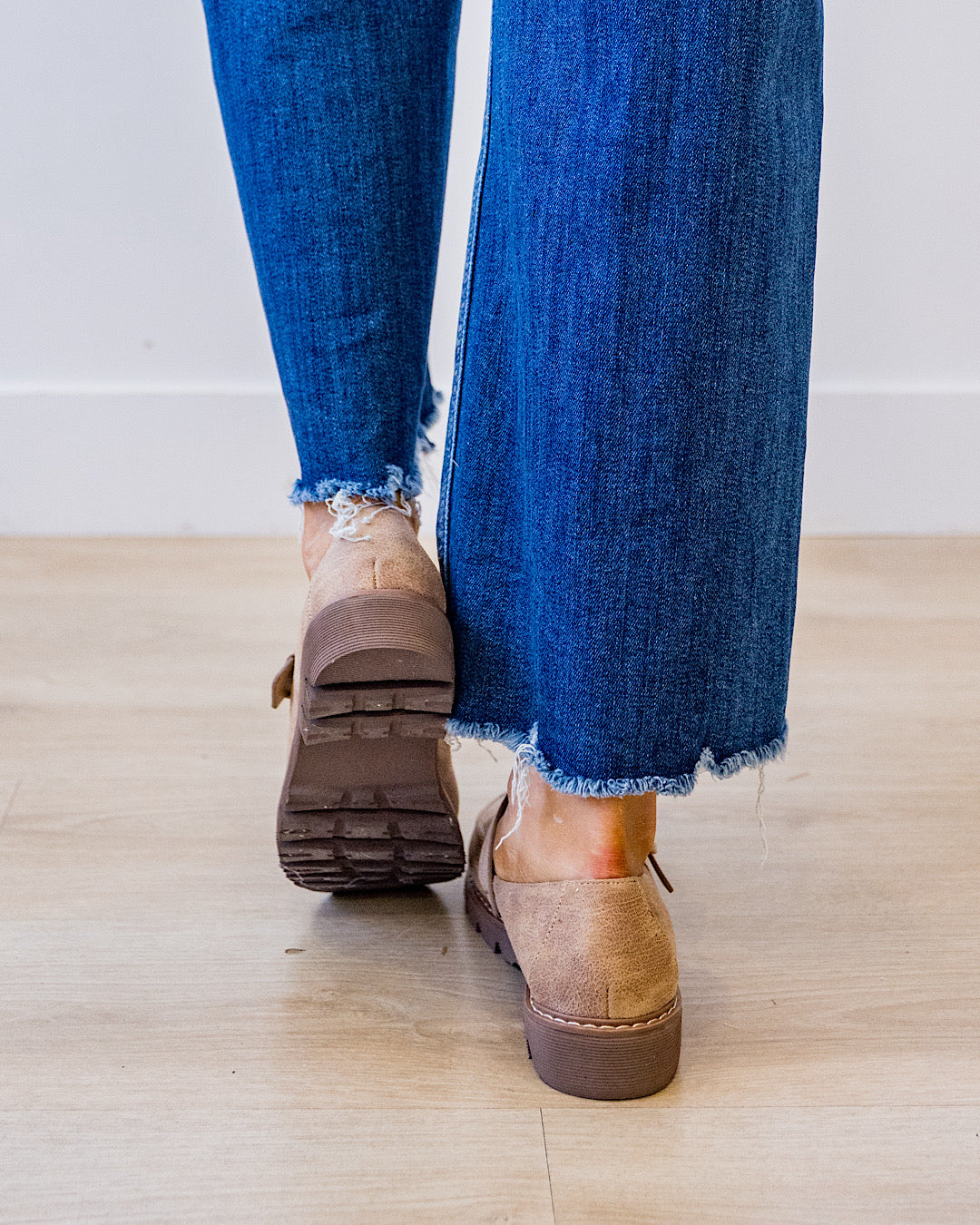 NEW! Very G Roni Mary Jane Loafers - Beige Very G
