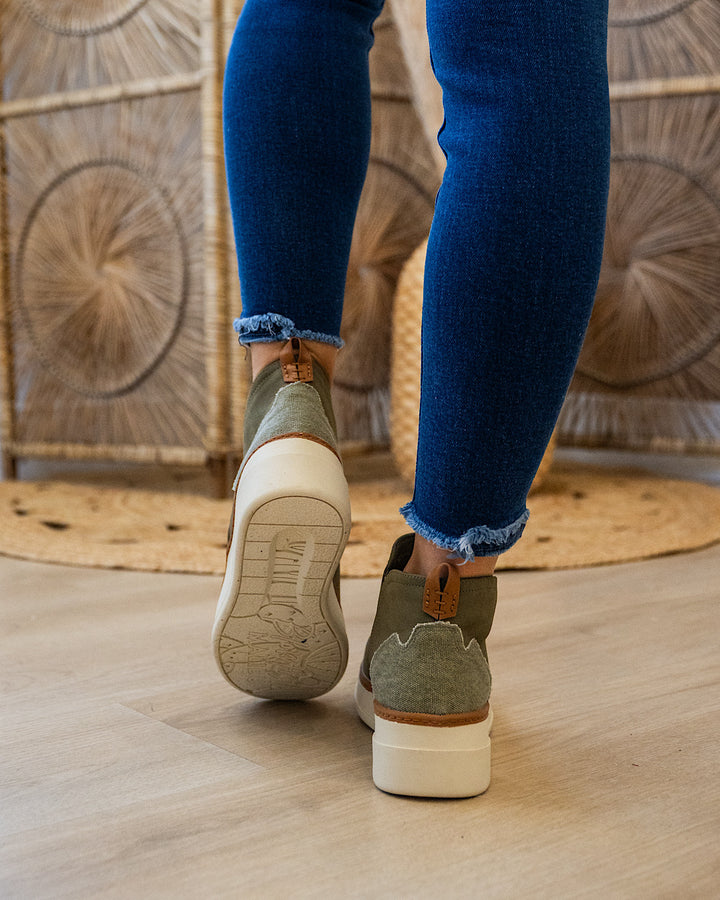 Blowfish Charming High Top Sneakers - Olive Blowfish