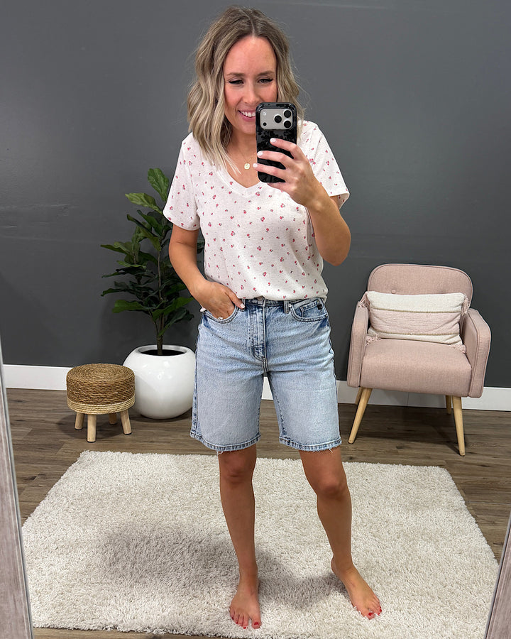 NEW! KanCan Londyn Bermuda Jean Shorts KanCan