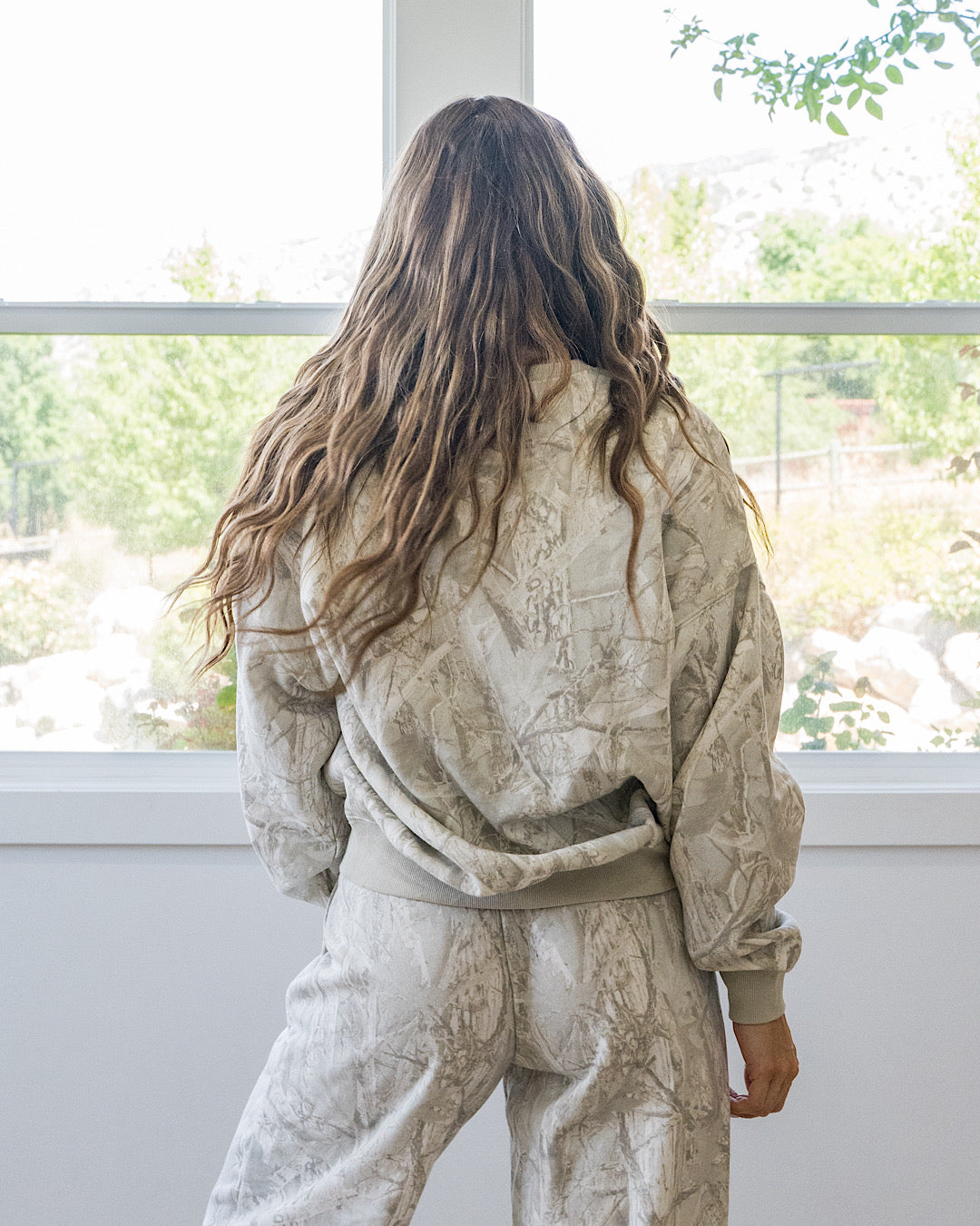 NEW! Gray Camo Sweatshirt