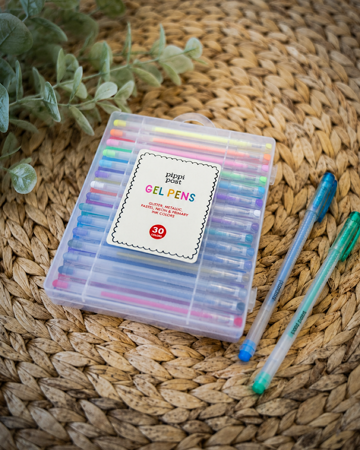 NEW! Gel Pens Set by Pippi Post Pippi