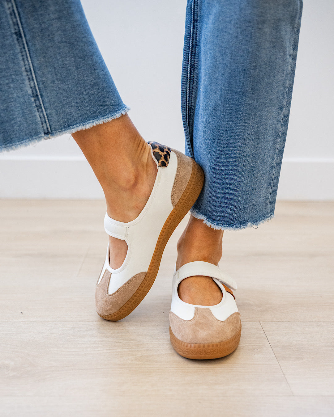 NEW! Corkys Calm Down Mary Jane Sneakers - Sand