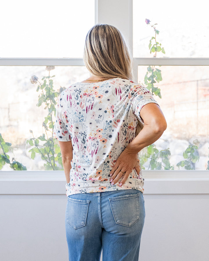 NEW! Sophie V Neck Top - Wildflower Gardens Michelle Mae