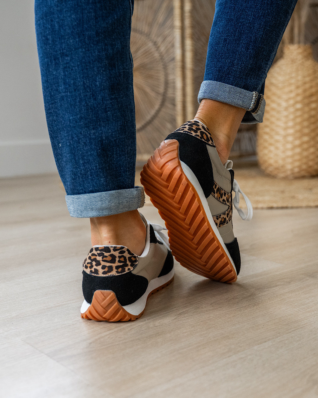 Very G Joel Sneakers - Black Leopard Very G