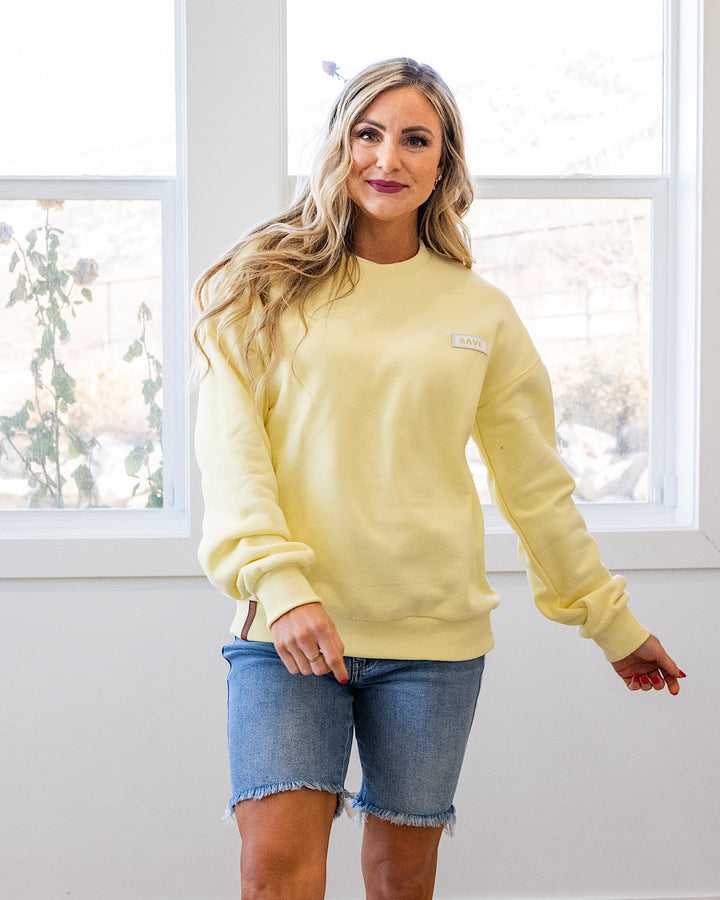 NEW! Ampersand Ave Comfort Zone Pullover - Butter Ampersand Ave