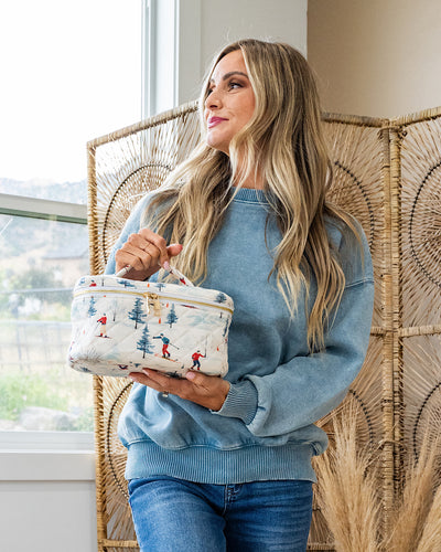 NEW! Hitting the Slopes Cosmetic Bag  Mugsby   